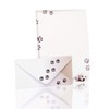 Rössler Papier 11701108000 Letter Paper Pack "Dog Paw", 165 x
