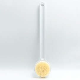 XKVUKXO Long Handle Body Brush, Manual Dry Brushing with Stiff Bristles, Exfoliating Bath Brush for Back & Body