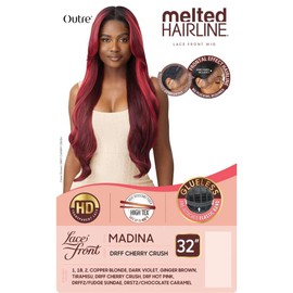 Outre Lace Front Wig - Melted Hairline - Madina (DRF HOT PINK)
