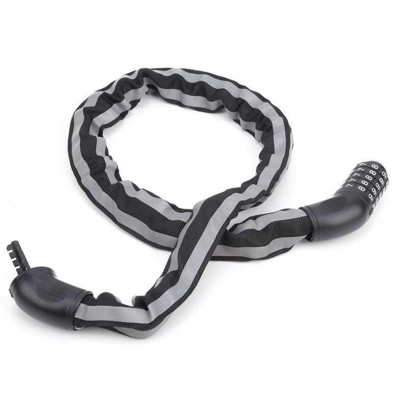 Bike Antitheft Coded Lock Bicycle Cable Lock Keyless Five Password