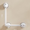 Non-perforated suction bathroom safety handle E-1 (53cm*62cm) (color)