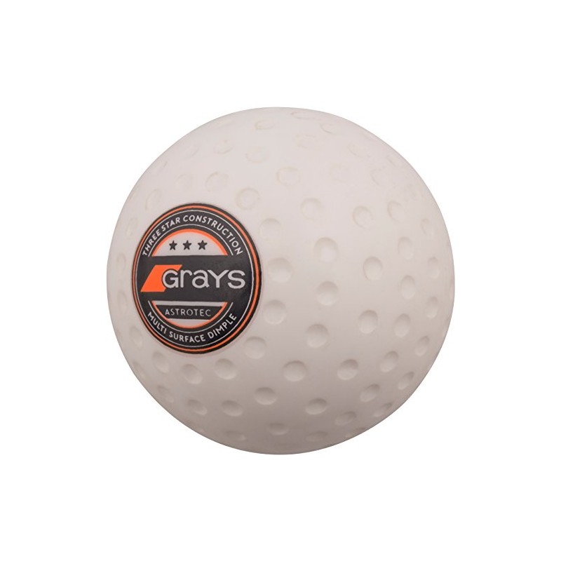 Grays Astrotec Hockey Ball Astrotec Hockey Ball - White, One