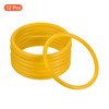 PATIKIL Carnival Ring-Toss Rings 8cm ID, 12 Pack Plastic Small