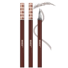 New Ultra-Fine microblading water eyebrow pen, Eyebrow Tattoo Pen, Creates Natural Looking Eyebrows Effortlessly and Stays on All Day, 2 Count, Chestnut Brown
