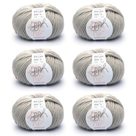 ggh Sportlife Box | 300 g Set (6 x 50 g) | 100% Soft Natural Fibre Virgin Wool in Many Colours | Colour 021 - Light Beige