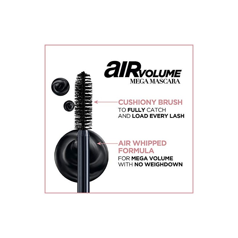 Loreal Paris Makeup Air Volume Mega Mascara