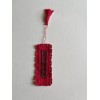 Unbranded completed cross stitch bookmark crochet border tassel Jesus Christmas