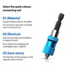 3 Pieces Drywall Bit, Drywall Screwdriver Attachment, Magnetic Quick Change