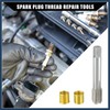 INFINAUTO Outer/Universal Spark Plug Thread Repair Tools with M14x1.25 Inner