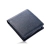 TASUKI Men's Bi-fold Wallet, Made in Japan, Himeji Leather, Genuine