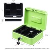 KYODOLED Cash Box with Combination Lock,Safe Metal Box for Money,Storage