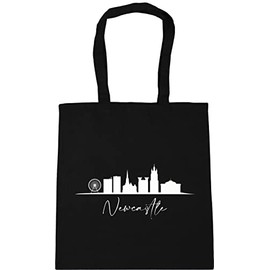 Hippowarehouse Newcastle Tote Shopping Gym Beach Bag 42cm x38cm, 10 litres