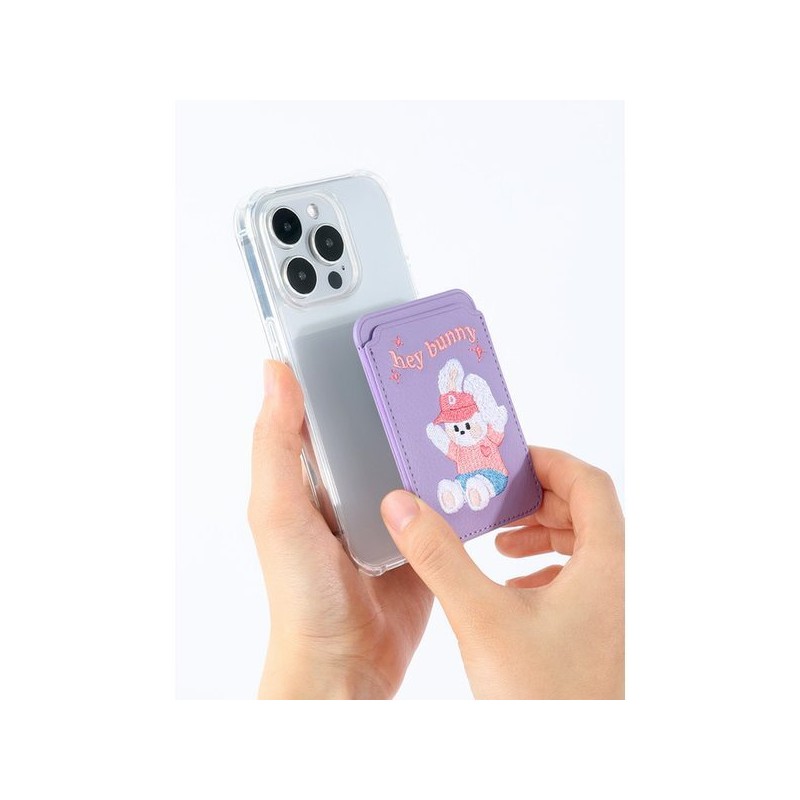 Design Skin (신세계김해점)(유니버셜) 자수 포켓(레트로)-블랙/호군 ITM25634 (Shinsegae Gimhae Store) (Universal)