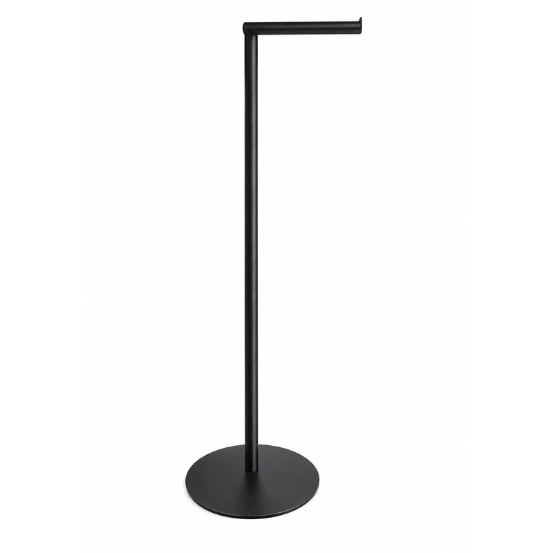 Free Standing Toilet Paper Holder, Stainless Steel Rustproof Tissue Roll