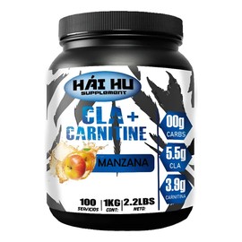 CLA y Carnitina Hái Hu en Polvo con Sabor a Manzana de 1 kg