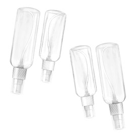 HAALII Small Spray Bottle, Spray Bottles, Clear Empty Fine Mist Plastic Mini Travel Bottle Set, Small Refillable Containers, 2 * 50ml, 2 * 100ml