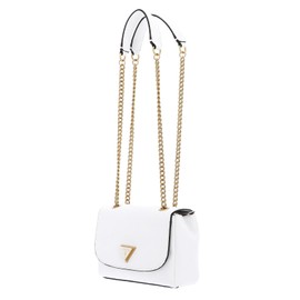GUESS Cosette Mini Convertible XBody Flap White, White