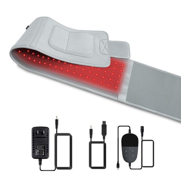 Red Light Belt for Waist, 105 LEDS Red Light and