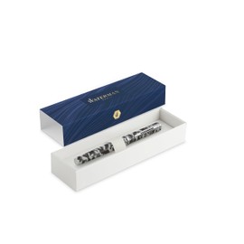 Waterman Allure Fountain Pen | Camouflage Lacquer with Chrome Trim | Fine Nib | Black Ink | Gift Boxed
