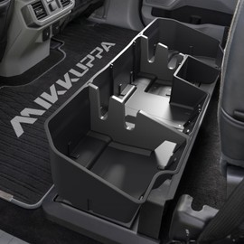MIKKUPPA Under Seat Storage Box - Compatible with 2019-2024 Chevy Silverado/GMC Sierra 1500, 2020-2024 Silverado/Sierra 2500HD 3500HD Double Cab & Crew Cab - Upgraded Detachable Underseat Organizer