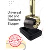 SlipToGrip 4-Pack Bed and Furniture Stoppers to Prevent Sliding -