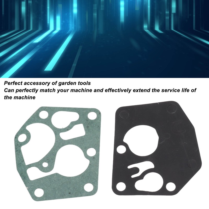 10 Set Carburetor Diaphragm Gasket Kit Carb Diaphragm Gasket Replacement