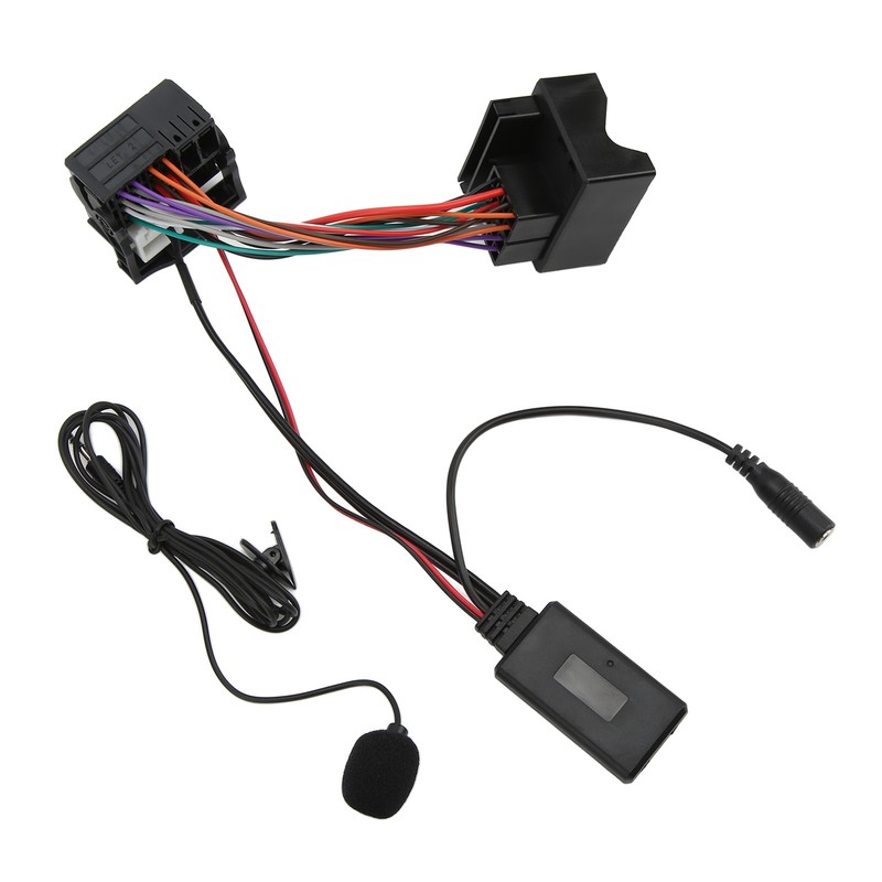 12Pin Bluetooth 5.0 Aux Audio Cable Adapter Microphone Hands Free
