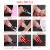 Annhua Nail Tips, Square, Long, Set of 500, Perfect for