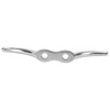 2pcs/set 6in Cleat Stainless Steel Flagpole Cleat Hook Flag Halyard