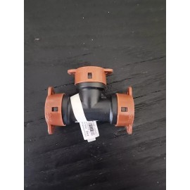 Orbit 67492 Drip-Lock Push-Fit Tee for Connecting 1/2" Distribution Tubing