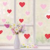 Stickerscape Pink and red Heart Window Stickers | Valentines Day