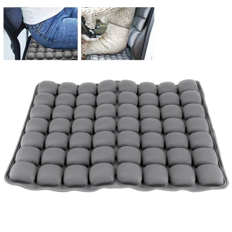 3D Seat Cushion Inflatable Air Pad Anti‑Vibration Pressure Relief for