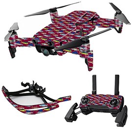 MightySkins Skin Compatible With DJI Max Coverage - Saltwater Collage | Protective, Durable, and Unique Vinyl Decal wrap cover | Easy To Apply, Remove, and Change Styles | Made in the USA
