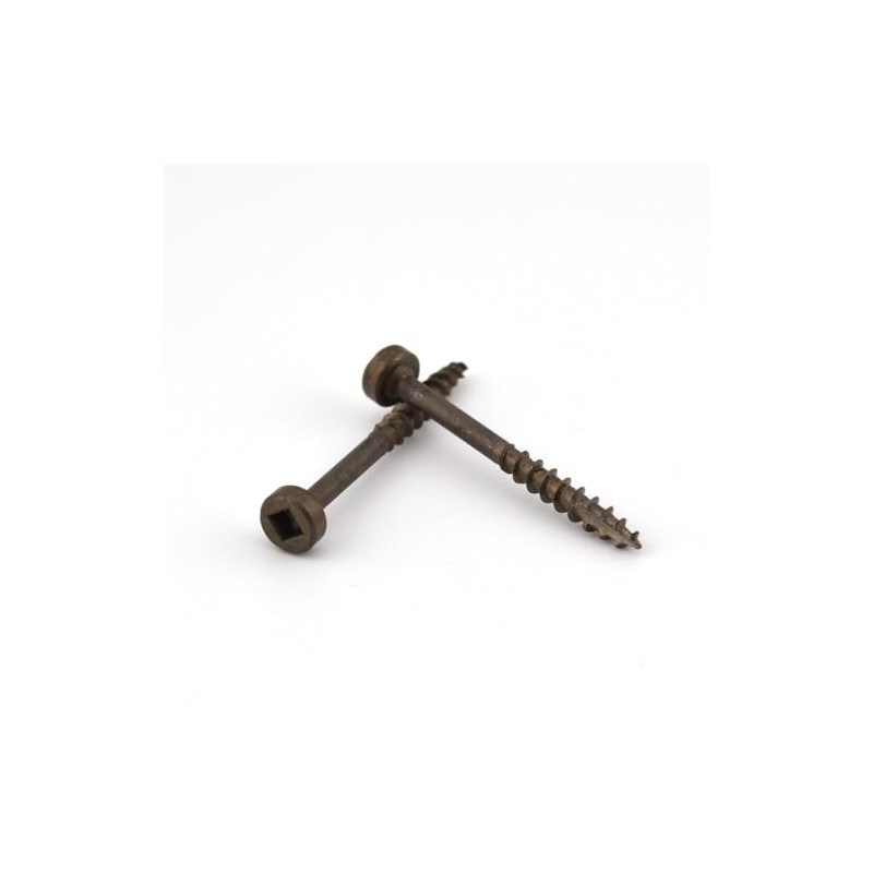 Yellowbird #7 x 1-1/2 Pan Head - Square Plain Lube