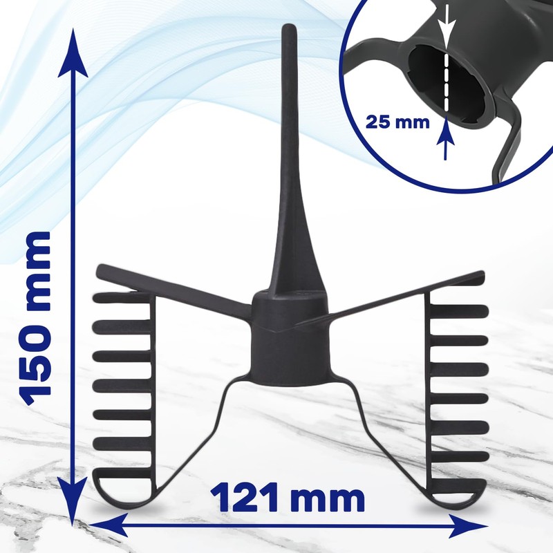 Butterfly Whisk for Food Processor - Suitable for Vorwerk Thermomix