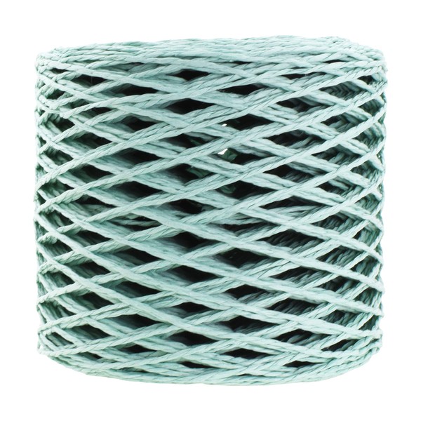 Mandala Crafts Mint Twisted Paper Rope for Crafts Raffia Twine