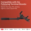 DCCStands Standard Universal Drive-Thru Black Handheld Mount and Bracket for