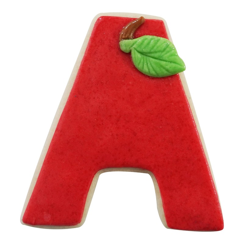R&M Letter a 3" Cookie Cutter Stainless Steel - Baking