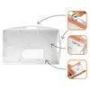 Karteo ID Card Holder Horizontal and Vertical [Pack of 5]
