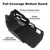 Worldmotop Aluminum Engine Skid Plate Compatible with Suzuki V-Strom 1050