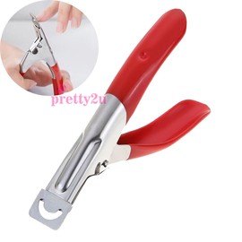 Nail Art Clipper Straight Nail Cutter Fake Nail Tips Edge Nail Cutter 美甲一字剪