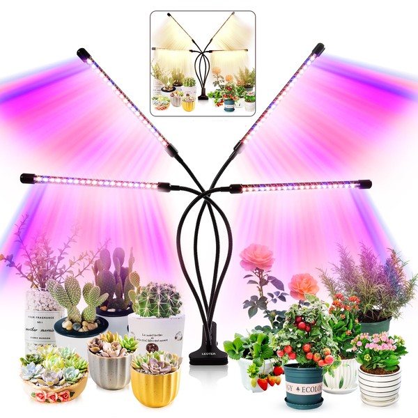 LEOTER Grow Light for Indoor Plants - Upgraded Version 80