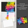 younikat Set of 20 Thank You Cards, DIN A6 Folding