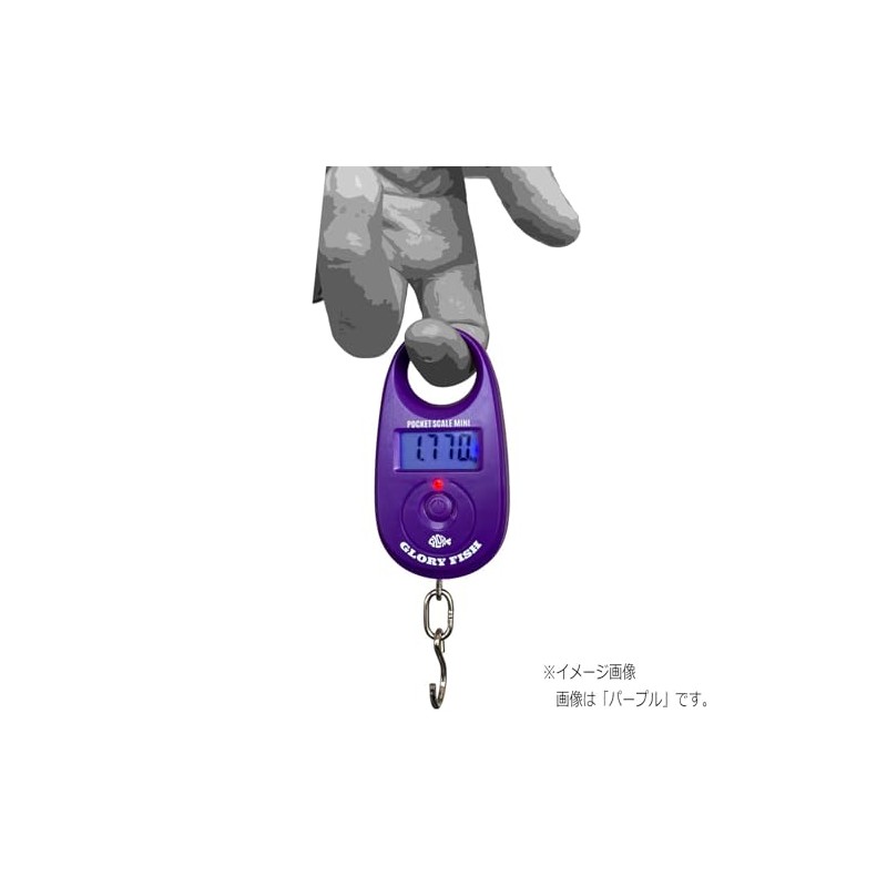Glory Fish CS-005 Pocket Scale Mini Purple
