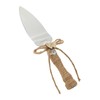 4 Piece Rustic-Style Wedding Cake Knife and Server Set with