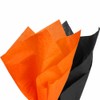 PMLAND Gift Wrapping Tissue Paper - Black and Orange- 20