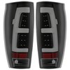 KUAFU LED Tail Light Pair Compatible with 2002-2006 Chevy Avalanche