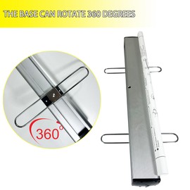 JUST 4 SIGNS Retractable Banner Stand Roll Up Banner Stand 33.5"x80" Advertising Display Stand with Padded Canvas Bag for Trade Shows Retail Display (Stand Only)