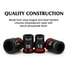 MIXPOWER 26 Pieces 1/2'' Drive Shallow Impact Socket Set,12 Point,Metric,10-36mm,CR-MO,Axle