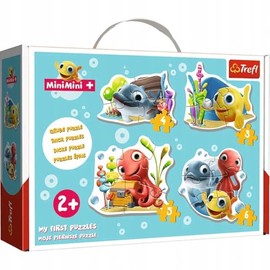 Puzzle Baby Set 4-in-1 MiniMini Fish 18 Pieces